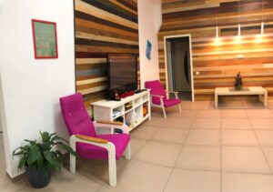 лаундж зона хостел